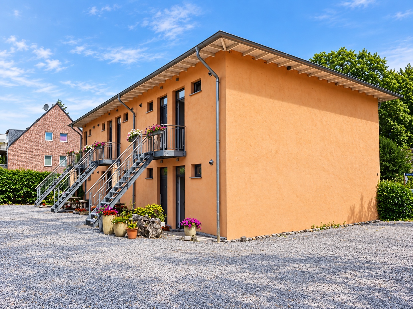 Außenansicht des Boardinghouse